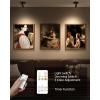 imageEZVALO 5500mAh Rechargeable Spotlights Indoor with Remote2Packampamp Picture Lights for Wall 2000mAh Rechargeable Battery Magnetic Poster Lights3Pack