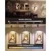 imageEZVALO 5500mAh Rechargeable Spotlights Indoor with Remote2Packampamp Picture Lights for Wall 2000mAh Rechargeable Battery Magnetic Poster Lights3Pack