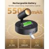 imageEZVALO 5500mAh Rechargeable Spotlights Indoor with Remote2Packampamp Picture Lights for Wall 2000mAh Rechargeable Battery Magnetic Poster Lights3Pack