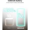 imageEZVALO LED Wall Mounted Lights 5500mAh Rechargeable Wall Sconces Lamp 3 Color Temps ampamp Remote and Touch Control 360Rotation Dimmable Cordless Wall Light for Bedroom Reading Study Bedside 3 PackWood