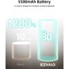 imageEZVALO LED Wall Mounted Lights 5500mAh Rechargeable Wall Sconces Lamp 3 Color Temps ampamp Remote and Touch Control 360Rotation Dimmable Cordless Wall Light for Bedroom Reading Study Bedside 3 PackWood