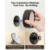 imageEZVALO LED Wall Mounted Lights 5500mAh Rechargeable Wall Sconces Lamp 3 Color Temps ampamp Remote and Touch Control 360Rotation Dimmable Cordless Wall Light for Bedroom Reading Study Bedside 3 PackBlack