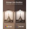 imageEZVALO Picture Lights for Wall 2000mAh Rechargeable Battery Magnetic Poster Lights Gold 3 Pack ampamp Black 3 Pack