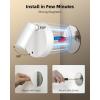 imageEZVALO Spotlights Indoor with Remote5500mAh Rechargeable Plant Spotlight Indoor Wireless LED Uplighting with TimerDimmable 3CCT Picture Lights for PaintingArtworkAccent Lighting2PackBlackWhite