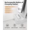 imageEZVALO 6Pack Under Cabinet Lighting with Charging Station 2000mAh Rechargeable Wireless Motion Sensor Lights 3 Color Temps Dimmable Timer Magnetic with Remote Control for Kitchen Closet Stair6Pack with Station