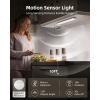imageEZVALO 6Pack Under Cabinet Lighting with Charging Station 2000mAh Rechargeable Wireless Motion Sensor Lights 3 Color Temps Dimmable Timer Magnetic with Remote Control for Kitchen Closet Stair6Pack with Station
