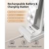 imageEZVALO 6Pack Under Cabinet Lighting with Charging Station 2000mAh Rechargeable Wireless Motion Sensor Lights 3 Color Temps Dimmable Timer Magnetic with Remote Control for Kitchen Closet Stair3Pack with Station
