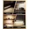 imageEZVALO Motion Sensor Closet Lights 2 Pack Rechargeable LED Lights with Rotatable Sensor GlareFree 3 Color Temps ampamp Dimmable Magnetic Under Cabinet Lighting for Closet Pantry2Pack