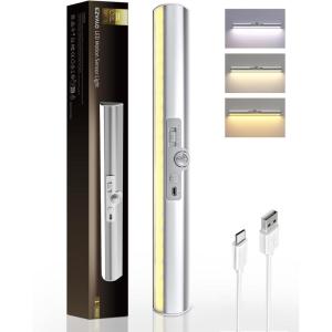 imageEZVALO Motion Sensor Closet Lights 2 Pack Rechargeable LED Lights with Rotatable Sensor GlareFree 3 Color Temps ampamp Dimmable Magnetic Under Cabinet Lighting for Closet Pantry1Pack