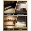 image:imageEZVALO 17Inch LED Motion Sensor Closet Light Rechargeable 3600mAh Battery 150 Lumens NoGlare Curved 3 Color Temperatures amp Dimmable Cabinet Light for Wardrobes amp Shelves15inch