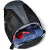imageUnder Armour Unisex Hustle 50 Backpack004 Black  Black Medium Heather  Metallic Gold Luster