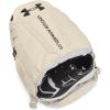 imageUnder Armour Unisex Hustle 50 Backpack279 Stone   Metallic Gun Metal