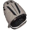 imageUnder Armour Unisex Hustle 50 Backpack294 Pewter  Black  Metallic Black