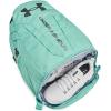 imageUnder Armour Unisex Hustle 50 Backpack361 Neo Turquoise  Neo Turquoise  Metallic Green Grit