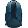imageUnder Armour Unisex Hustle 50 Backpack414 Static Blue  Static Blue  Metallic Harbor Blue