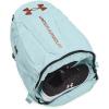 imageUnder Armour Unisex Hustle 50 Backpack469 Fuse Teal  Fuse Teal  Metallic Light Copper