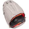 imageUnder Armour Unisex Hustle 50 Backpack558 Tin  Ghost Gray  Metallic Pewter