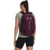 imageUnder Armour Unisex Hustle 50 Backpack602 Dark Maroon  Green Screen  Misty Purple