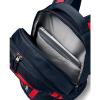 imageUnder Armour Unisex Hustle 50 BackpackAcademy Blue 409White