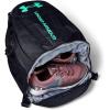 imageUnder Armour Unisex Hustle 50 BackpackBlack 003Seaglass Blue