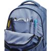imageUnder Armour Unisex Hustle 50 BackpackMineral Blue 470Metallic Faded Gold