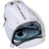 imageUnder Armour Unisex Hustle 50 BackpackWhite 101Metallic Gold Luster