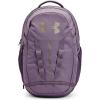 imageUnder Armour Unisex Hustle 50 Backpack550 Violet Gray  Violet Gray  Metallic Champagne Gold