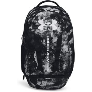 imageUnder Armour Unisex Hustle 50 Backpack018 Black  Black  White