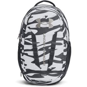 imageUnder Armour Unisex Hustle 50 Backpack019 Pitch Gray   Metallic Champagne Gold