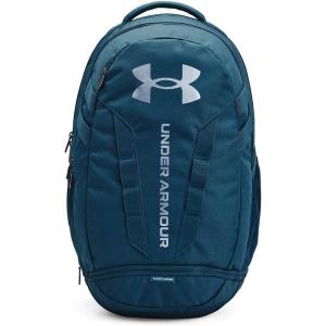 imageUnder Armour Unisex Hustle 50 Backpack414 Static Blue  Static Blue  Metallic Harbor Blue