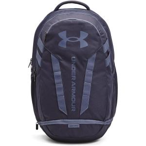 imageUnder Armour Unisex Hustle 50 Backpack559 Tempered Steel  Aurora Purple  Aurora Purple