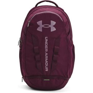 imageUnder Armour Unisex Hustle 50 Backpack602 Dark Maroon  Green Screen  Misty Purple