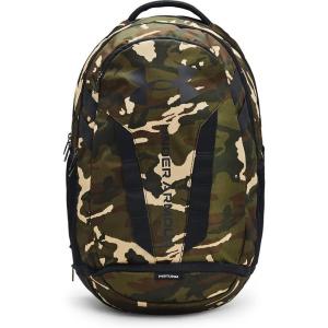 imageUnder Armour Unisex Hustle 50 BackpackBaroque Green 313Black