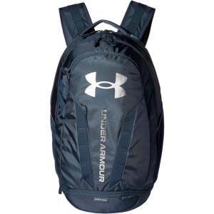 imageUnder Armour Unisex Hustle 50 BackpackMechanic Blue 467Metallic Silver