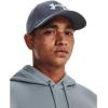 imageUnder Armour Mens Blitzing Cap Stretch Fit044 Downpour Gray   Harbor Blue