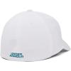 imageUnder Armour Mens Blitzing Cap Stretch Fit101 White   Glacier Blue