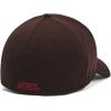 imageUnder Armour Mens Blitzing Cap Stretch Fit227 Brown Obsidian   Cardinal