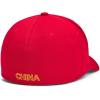 imageUnder Armour Mens Blitzing Cap Stretch Fit603 Red   Steeltown Gold