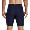 imageUnder Armour Mens MultiPack Performance Tech Boxerjock Brief 9quot Inseam AllDay Comfort ampamp Soft410 Midnight Navy   Mod Gray Light Heather
