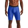 imageUnder Armour Mens MultiPack Performance Tech Boxerjock Brief 9quot Inseam AllDay Comfort ampamp SoftEmotion Blue 401Emotion Blue