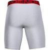 imageUnder Armour Mens MultiPack Performance Tech Boxerjock Brief 9quot Inseam AllDay Comfort ampamp SoftMod Gray Light Heather 011Jet Gray Light Heather