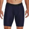 imageUnder Armour Mens MultiPack Performance Tech Boxerjock Brief 9quot Inseam AllDay Comfort ampamp Soft410 Midnight Navy   Mod Gray Light Heather