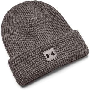 imageUnder Armour Mens Halftime Ribbed Beanie176 Fresh Clay   Black