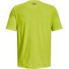 imageUnder Armour Mens Sportstyle Colorblock TShirt324 Velocity  Black  Black