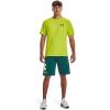 imageUnder Armour Mens Sportstyle Colorblock TShirt324 Velocity  Black  Black