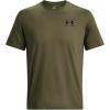 imageUnder Armour Mens Sportstyle Colorblock TShirt392 Marine Od Green   Black