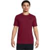 imageUnder Armour Mens Sportstyle Colorblock TShirt625 Cardinal   Black