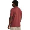 imageUnder Armour Mens Sportstyle Colorblock TShirt689 Cinna Red   White