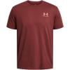 imageUnder Armour Mens Sportstyle Colorblock TShirt689 Cinna Red   White