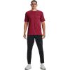 imageUnder Armour Mens Sportstyle Colorblock TShirtBlack Rose Medium Heather 664Black